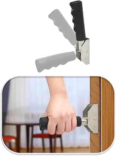 Asa plegable de asistencia de puerta, barra de agarre abatible para puerta, elevadores de asistencia de escalera para personas mayores, barandillas