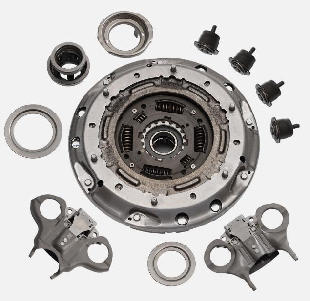 Hex Autoparts 6DCT250 DPS6 Transmission Dual Clutch Fork Kit Compatible with Ford Focus Fiesta B-MAX EcoSport 2011-Up, Transmission Clutch with Fork Levers Bearings 602000800 for 2013 Ford Focus 2012