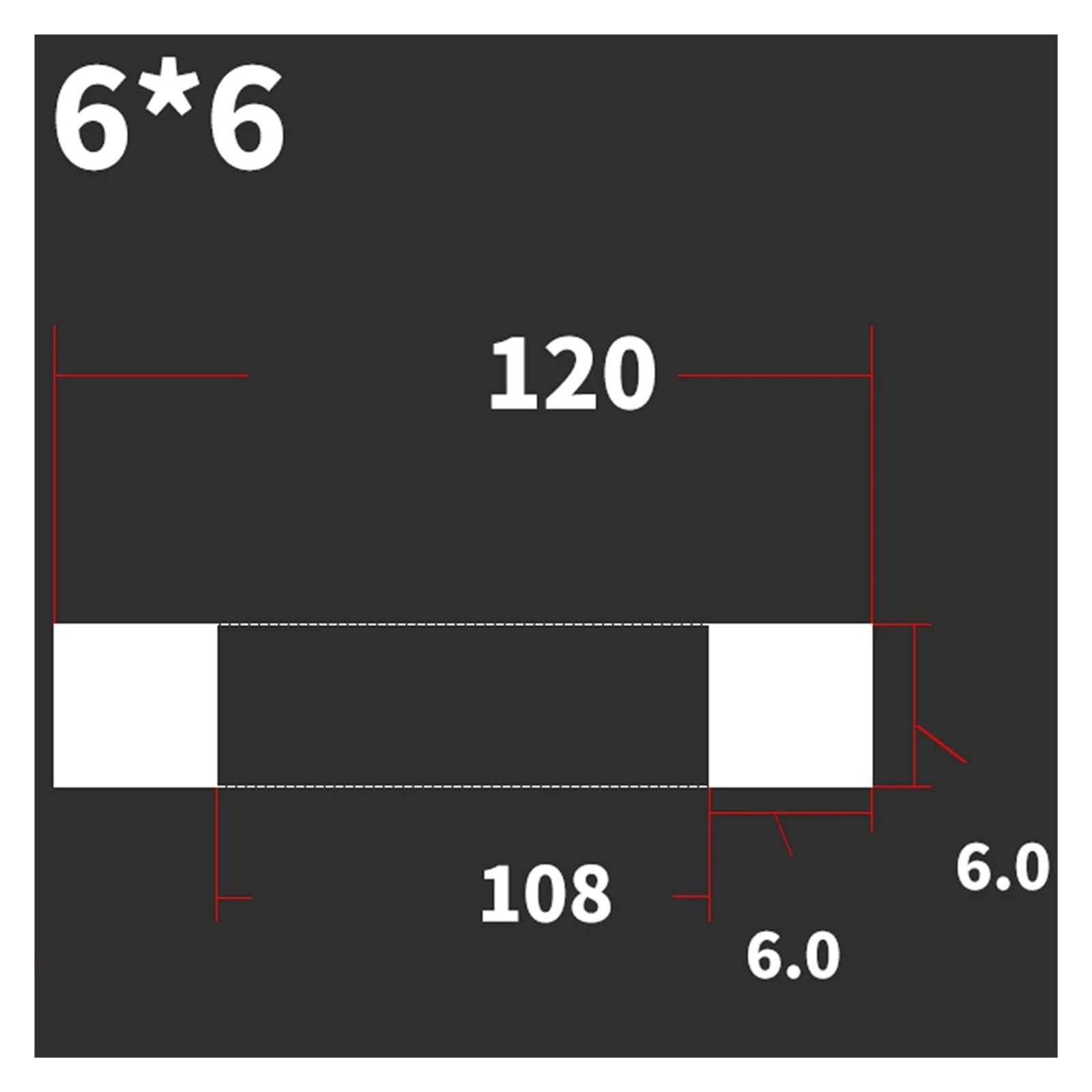Junta de Sellado de Caucho de Silicona de Grado alimenticio VMQ Blanca de 6 mm de diámetro, 120-570 mm, for pozos de Registro, Tanques de presión, Arandelas de Sellado.(6x6mm 120mm)