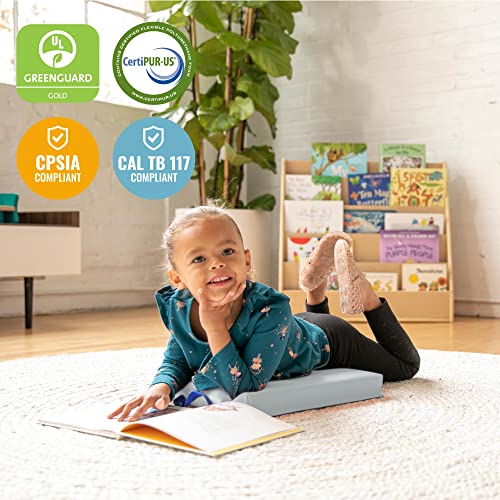 Ecr4Kids Softzone Floor Cushions, Square, Flexible Seating, Contemporary, 6-Piece #TOP5
