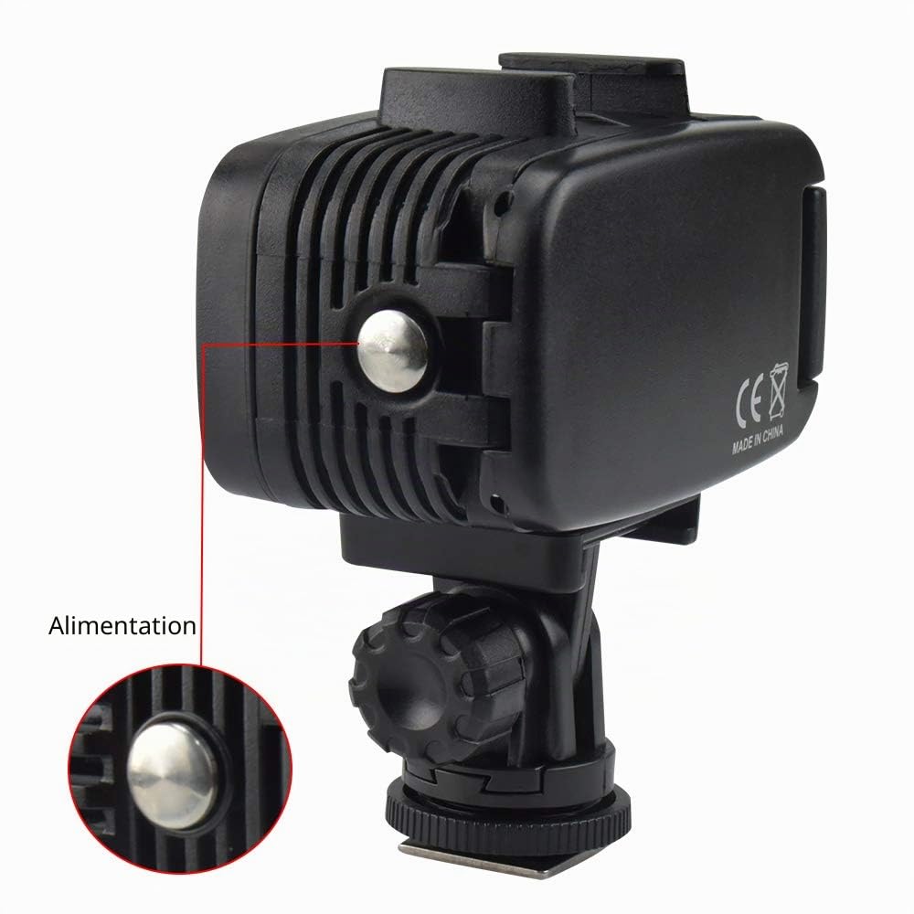 Sea frogs Sl-100 700lm plongée vidéo Collision lumière LED Lampe
