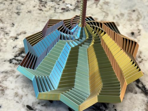 Image of Expanded Sensory Fidget Star with Handle - Visually Captivating and Satisfyingly Noisy! (Random, Large)