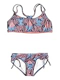 Roxy Big Girls' Cuba Athletic Swimsuit Set