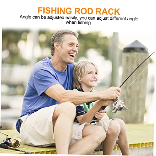 BCOATH 1Pc Suporte De Vara De Pesca Suporte Dobrável Caña De Socket Suportes De Vara De Pesca Ao Ar
