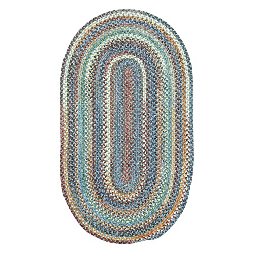 Capel American Heritage Blue Oval Rug