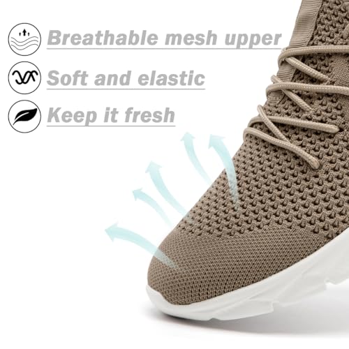 Image of DLWKIPV Womens Slip on Walking Tennis Shoes for Women Work Running Athletic Gym Sports Sneakers Lightweight Casual Shoe