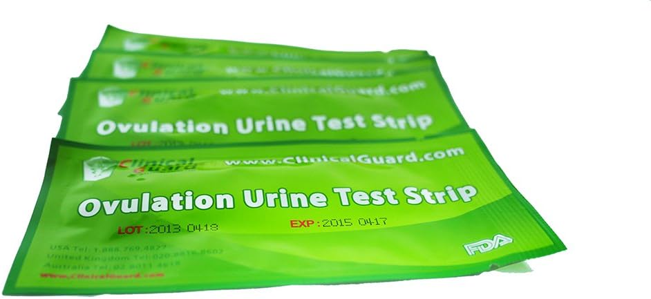 Clinical Guard Ovulation Test Strips, Pack of 50 : Health & Household