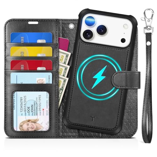 TUCCH iPhone17 Pro Max Ή P[X 蒠^ 2 in 1  6.9C` Xgbvt O RFIDubLO 4J[h|Pbg uX^h@\ Ռz Sʕی PU ӂ17v}bNX Ή