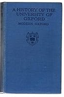 A History Of The University Of Oxford Volume 3 B003RRBBY2 Book Cover