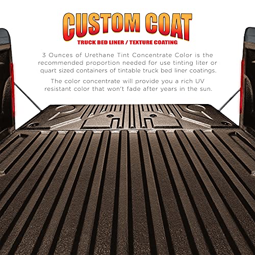 Image of Custom Coat 3 Ounce, Dakota Brown, Bed Liner Tint Concentrate