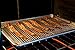 KITCHENATICS Aluminum Baking Pan Half Sheet with Grid: Baking Sheet with Wire Rack, 13 x 18 Baking Trays with Stainless Steel Wire Cooling Rack for Baking, Easy Clean, Commercial Quality, Heavy Duty
