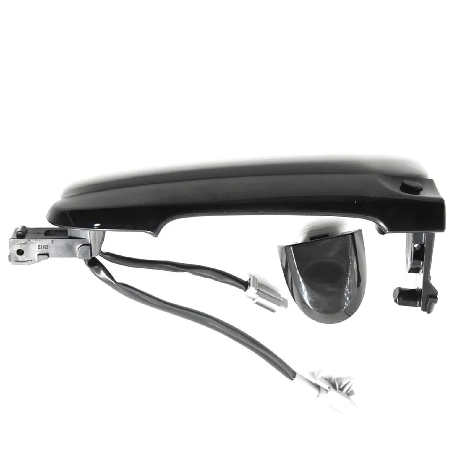 DUHNXUJ Car Door Handle for Nissan for Juke 2010-2019 Front Door Handle Driver Right Side Keyless Entry 80644-3WC2A(B Without Hole)