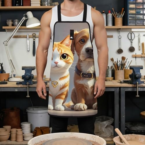 Delantal para herramienta Cats And Dogs con ajuste rápido miniatura 4