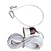 15 ft Hanging Light Cord / Hanging Light Socket with On/Off Switch by GrowHobby - Includes Hanging Wire and 2 Clips