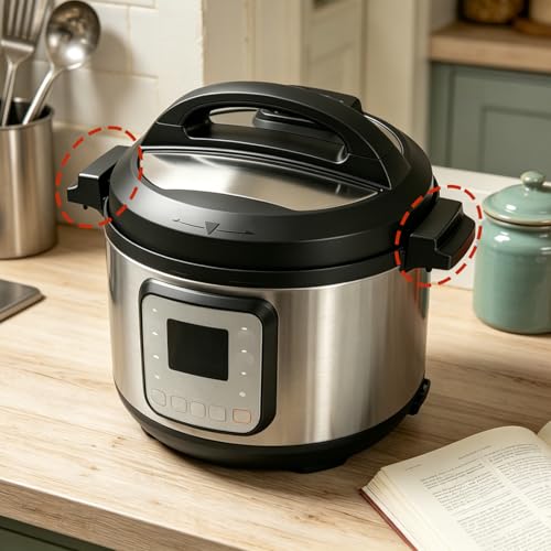 Cierre de tapa compatible para Instant Pot Duo Plus 6 Quart miniatura 2