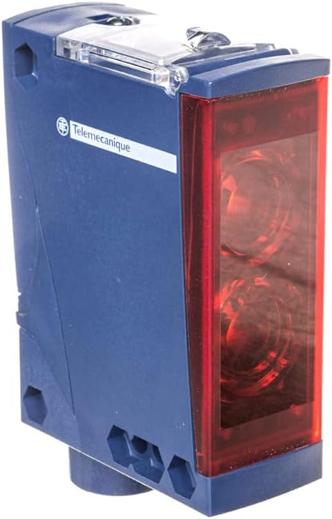 Telemecanique Sensors XUX5ARCNT16 XUX Photo Electric Sensor, Plastic, Compact 92 x 71 Design, Diffuse, 3 m Sensing Distance, Screw-Clamp Terminals, 12 VDC-24 VDC