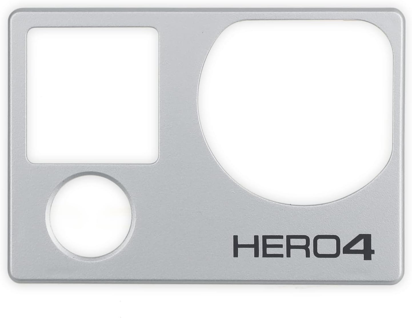 Front Cover Faceplate Frame Housing Replacement Repair Part for GoPro Hero 4 Black and Silver