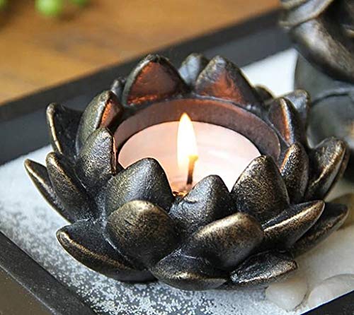 Royal Brands’ Zen Garden With Buddha, Rake, Tea Light Candle And Incense Holder – Peace And Tranquility (14.5"X5"X7") #TOP4