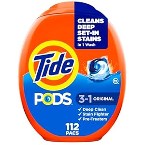 Tide PODS laundry detergent pacs, 3...