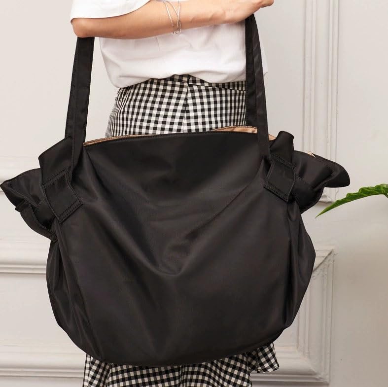 Eloure Saint Chevelle Bag, 2025 New Women's Collapsible Tote Shopping Bag, Large-Capacity Shoulder Messenger Bag for Travel4