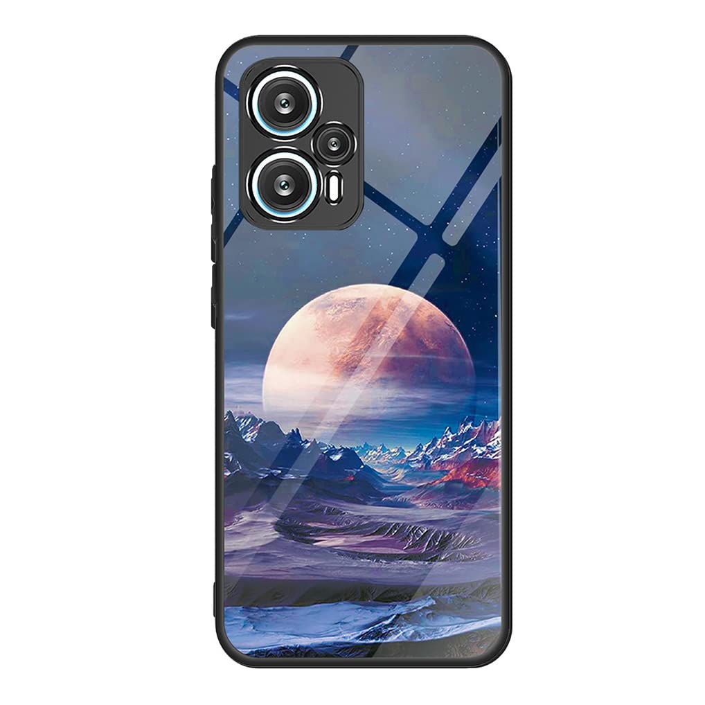 thumbnail: SEAHAI Glitter Hoesje Voor Xiaomi POCO F5 5G - TPU Bumper - Schokbestendig - Roze