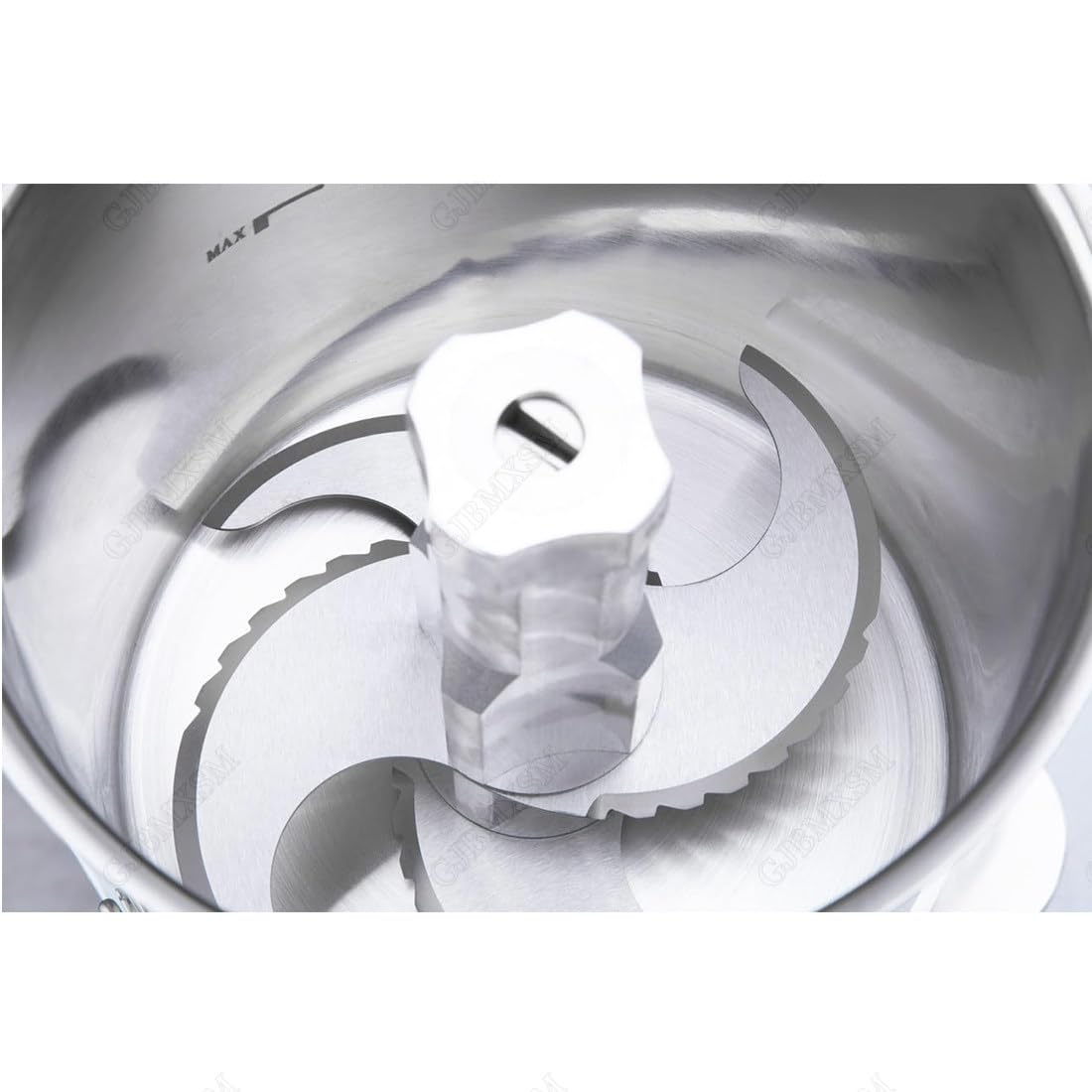 Procesador de alimentos y picador de verduras, picador de alimentos de acero inoxidable de 15 L con cuchillas en forma de S para picar verduras, frutas, granos, frutos secos