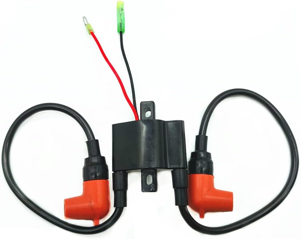 Outboard Ignition Coil For Yamaha 9.9HP 15HP 25HP 48HP 1984-1996 680-85570-09-00 695-85570-10-00 6E7-85570-10-00 6E7-85570-19-00