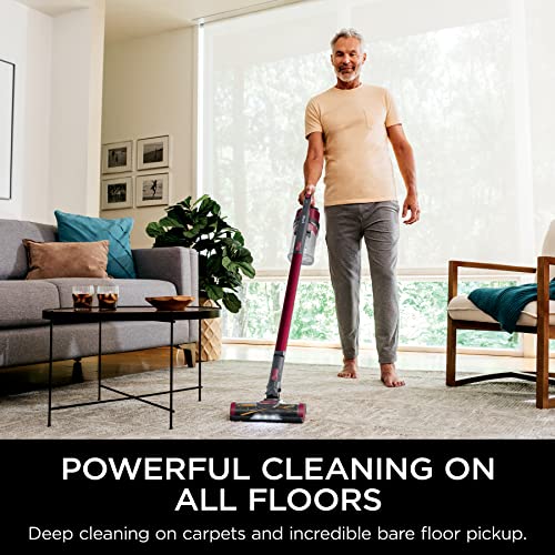 Shark Rocket Pet Pro Cordless Stick Vacuum - Powerful Suction, Self-Cleaning Brushroll, Dirt Engage Technology, 40-Min Runtime, Anti-Allergen Seal, HEPA Filter, IZ162HC (Canadian Version) by Shark - Image 2