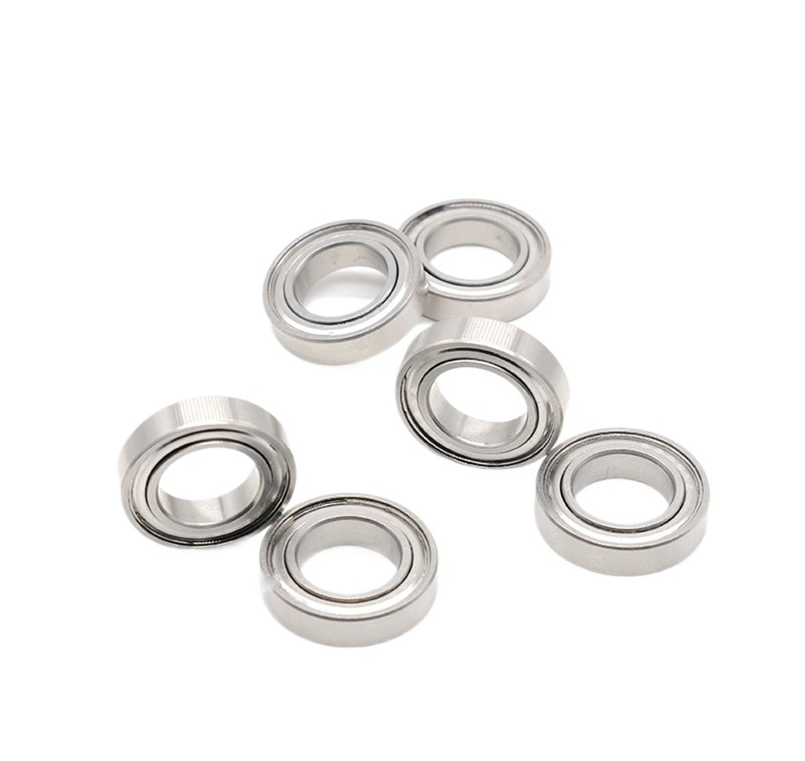 Bimetaliczna tarcza uszczelniająca Mikro łożysko zwykłe 10 szt. 6702ZZ 15 * 21 4 mm ABEC-7 Łożyska kulkowe o cienkim przekroju