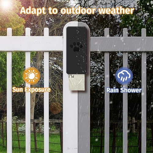 Image of qeerable Dog Poop Bag Dispenser, Wall-Mounted Dog Bag dispenser Outdoor or Indoor for Doggy and Pets, Black Poop Holder for Yard and Park, Included 4 Rolls (60 Bags)