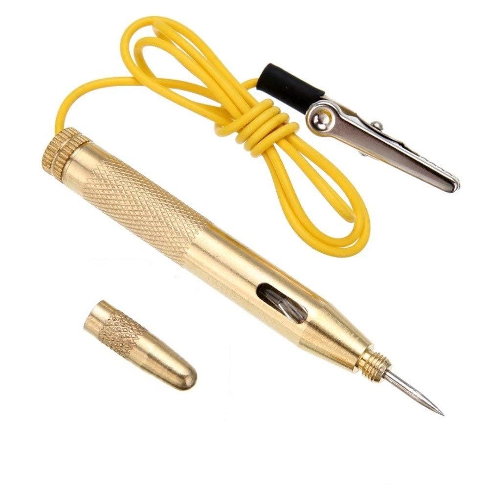 Dc 6V-24V Auto Car Truck Motorcycle Circuit Voltage Tester Pen, Multicolor