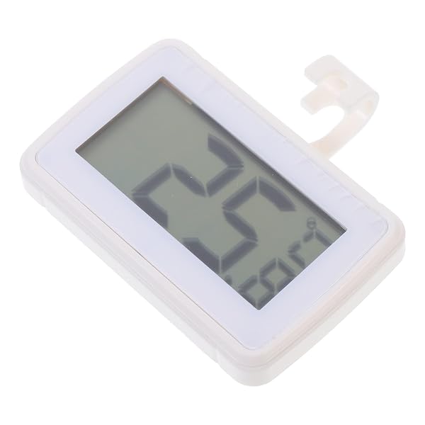Togeval thermomètre numérique frigo, blanc