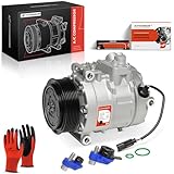 A-Premium Air Conditioner AC Compressor with Clutch Compatible with BMW 3 Series (335i, 335is, 335i xDrive, 335xi, 135i, 135is), X1, X3, Z4, 1 Series M, 2.0L 3.0L
