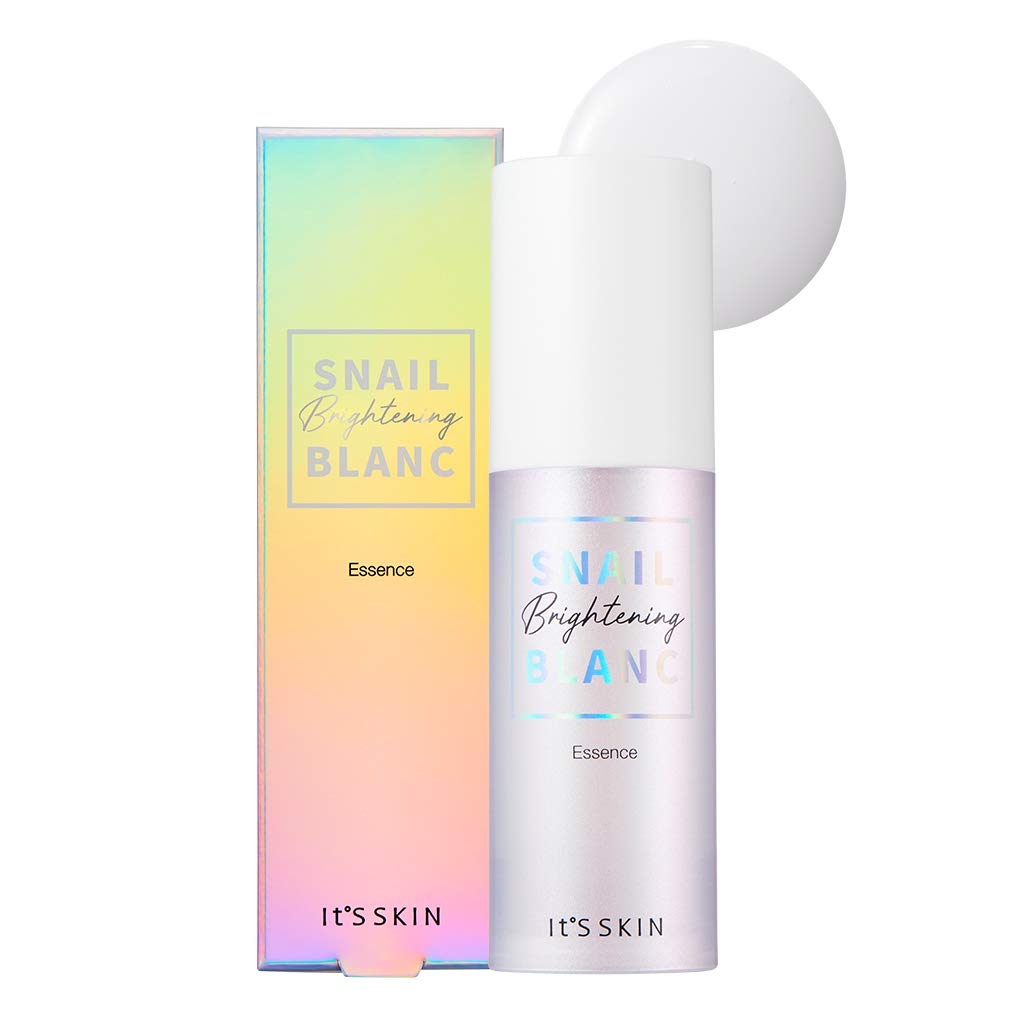 It's SkinSnail Blanc Essence 30ml (1.01 fl.oz.) - Snail Sime Filtrate Contained Skin Hydrating & Refreshing Essece, Skin Smooth & Vitality Care for Oily and Troubled Skin
