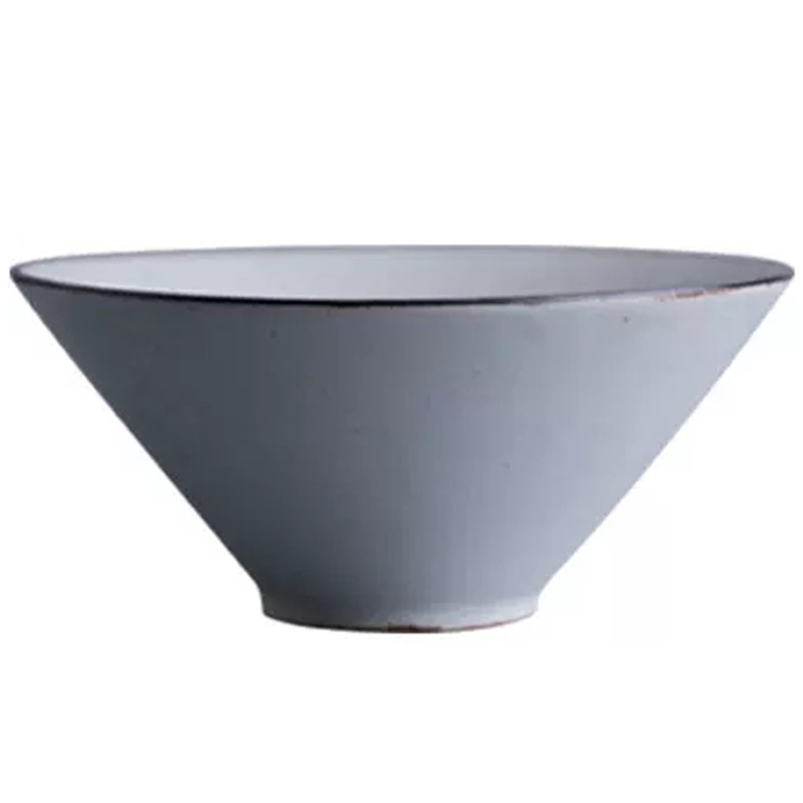 Ramen Bowl 1Pc – 6/7/8/9 inch Large Ceramic Pho Soup Bowls - Asian Soup Spoons, Ramen Noodle Bowl Matte, Perfect for Housewarming, Thanksgiving, Christmas (Color : Blue, Size : 6in)