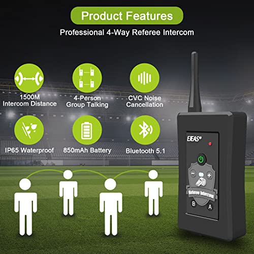 EJEAS FBIM Professional Referee Bluetooth Intercom - Image 2