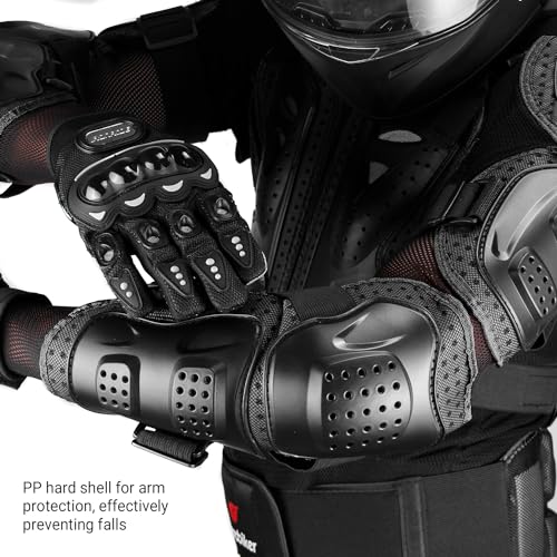 Herobiker MC1001B CA L Motorcycle Full Body Armor Jacket Spine Chest Protection Gear Motocross Motos Protector Motorcycle Jacket 2 Styles thumb #5