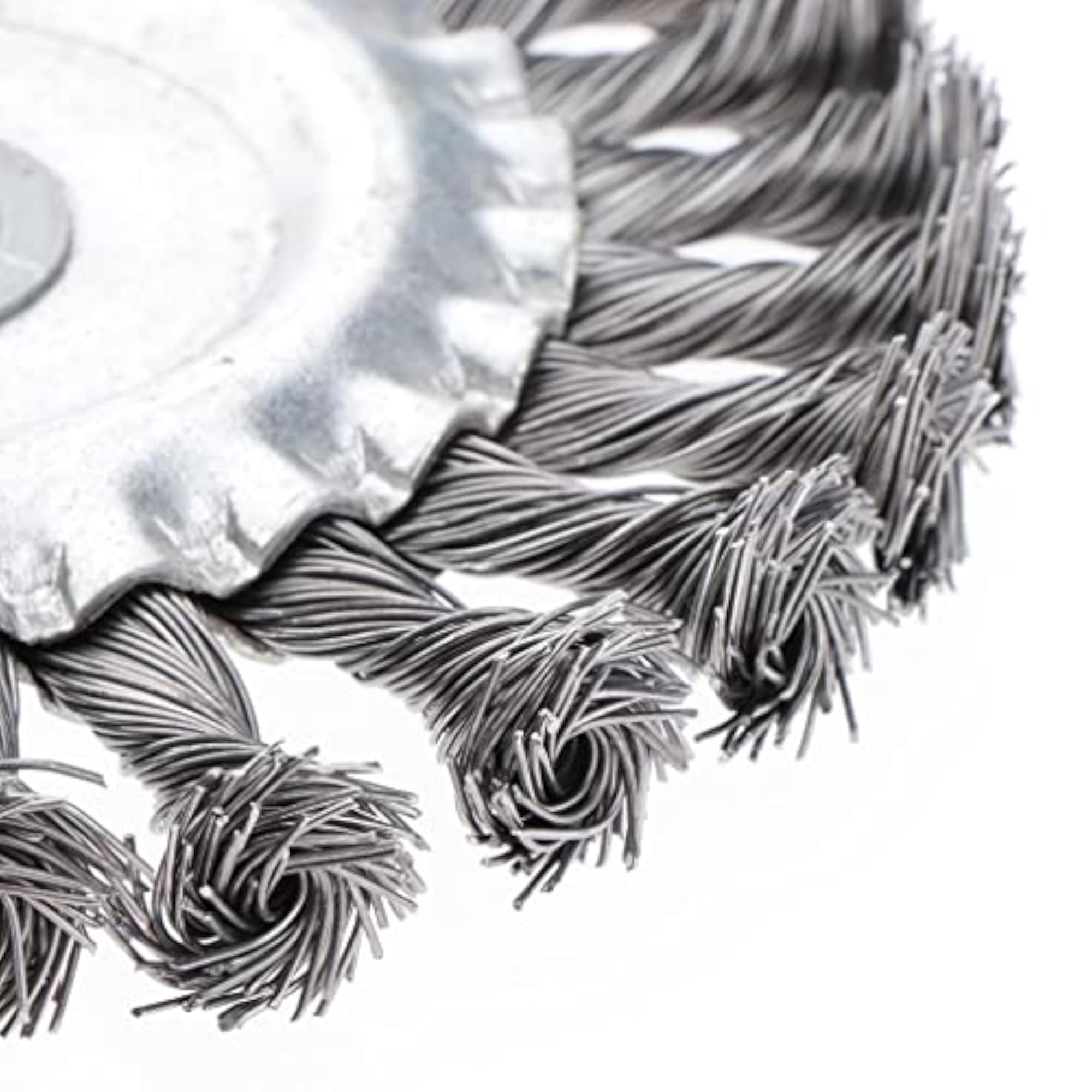 5 Pieces Twist Knot Wire Wheel Brush Rust Paint Removal Tools
