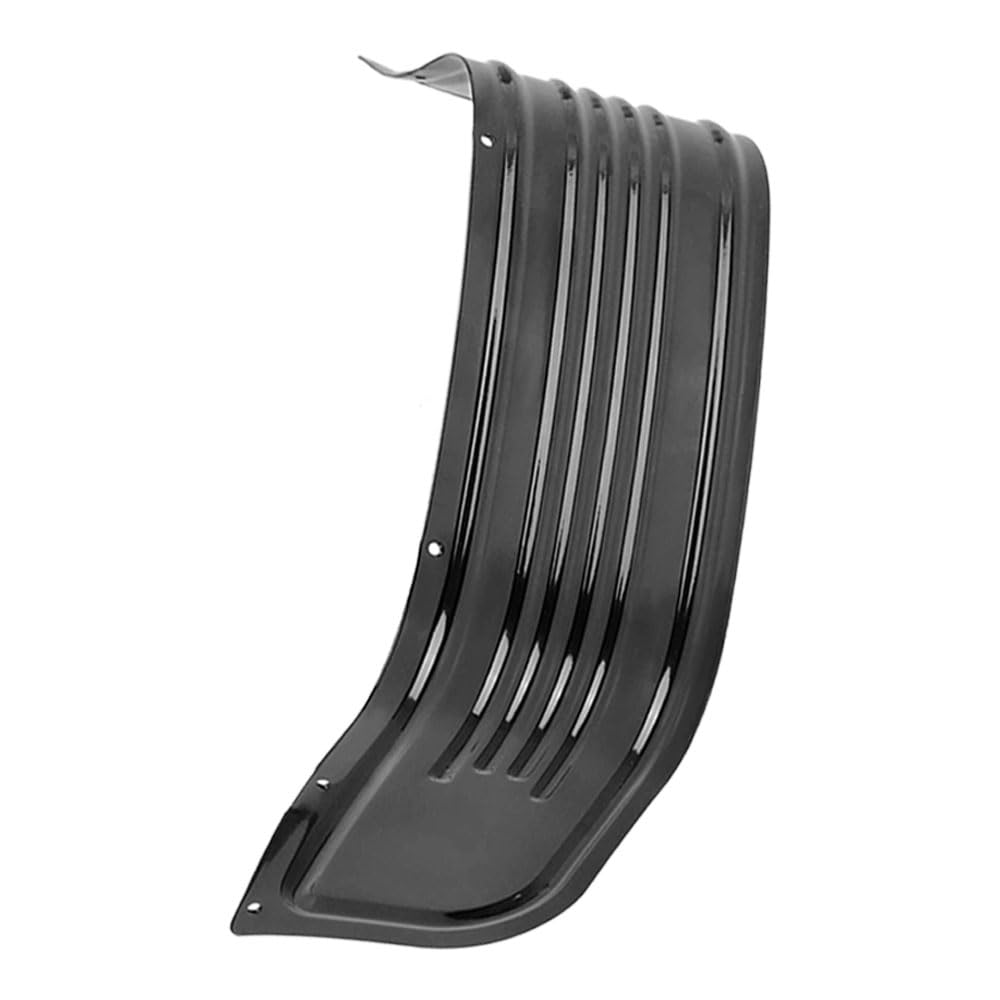 Sliver Ribbed Front Fender Trim Skirt For Harley Touring Softail - Foto 9