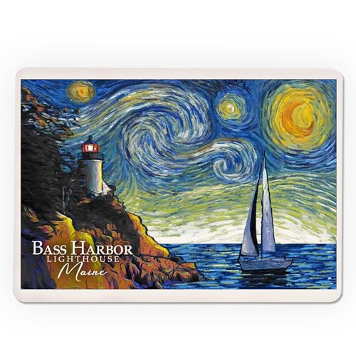 Lantern Press Maine Starry Night Baraja 52 cartas póker miniatura 3