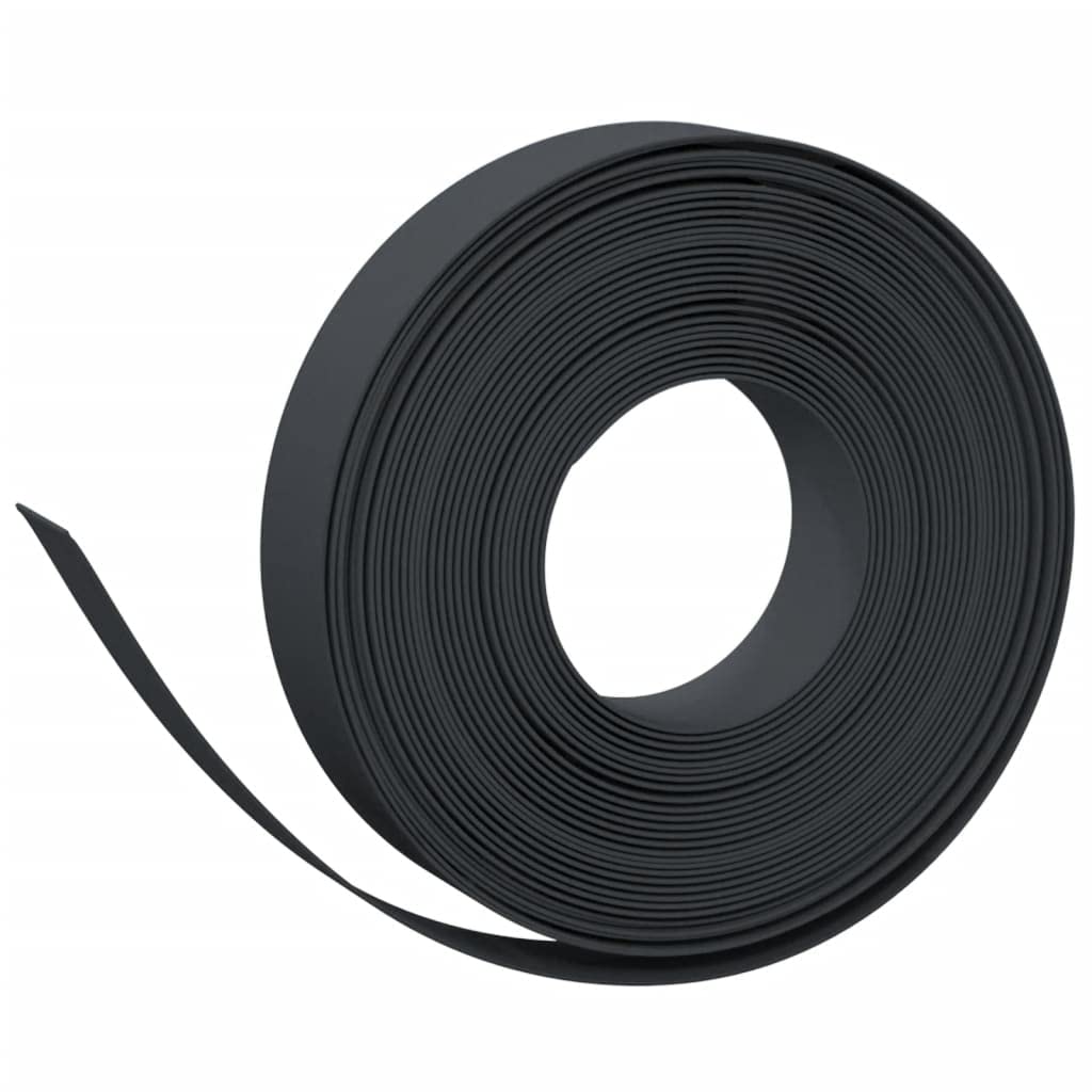 Obrzeże trawnika czarne 10 m 10 cm polietylen