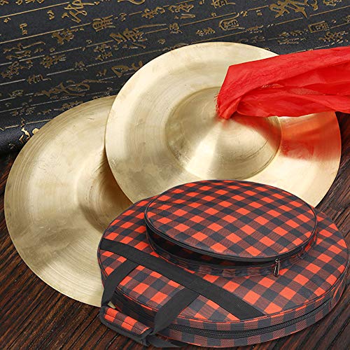 image for CHENGDE 22.8” Cymbal Bag, Drumstick Carrying Case, Padded Cymbal Sto