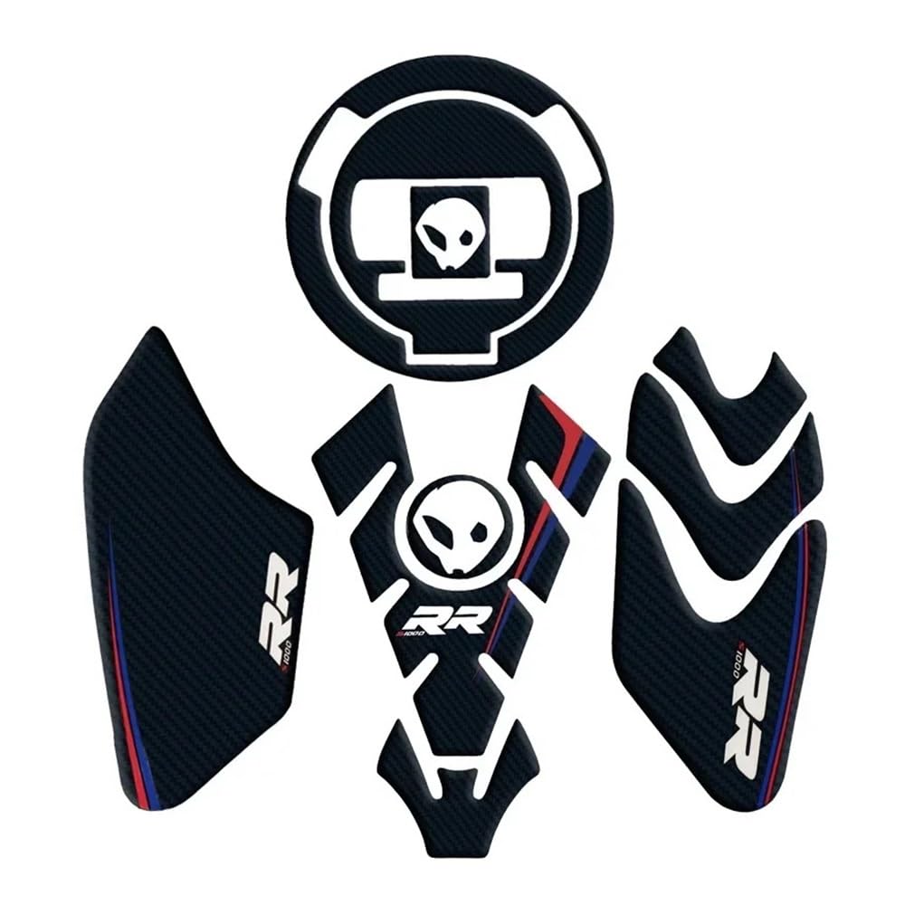 Motorbike Tank Pads Motorcycle Fuel Gas Tank Cap Sticker Pad Anti Slip Traction Decal for S1000RR S1000 RR HP4 Cover Protector