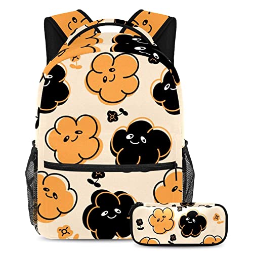 Sac de voyage pour étudiants et sorties le week-end avec motifs floraux multicolores