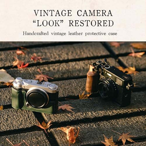 Funda de Cuero para Cámara Compatible con Fujifilm X-M5 miniatura 2