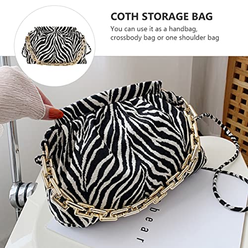 SHERCHPRY Bolsa carteiro com 3 peças, bolsa de armazenamento, carteira de zebra, bolsa de viagem, bo