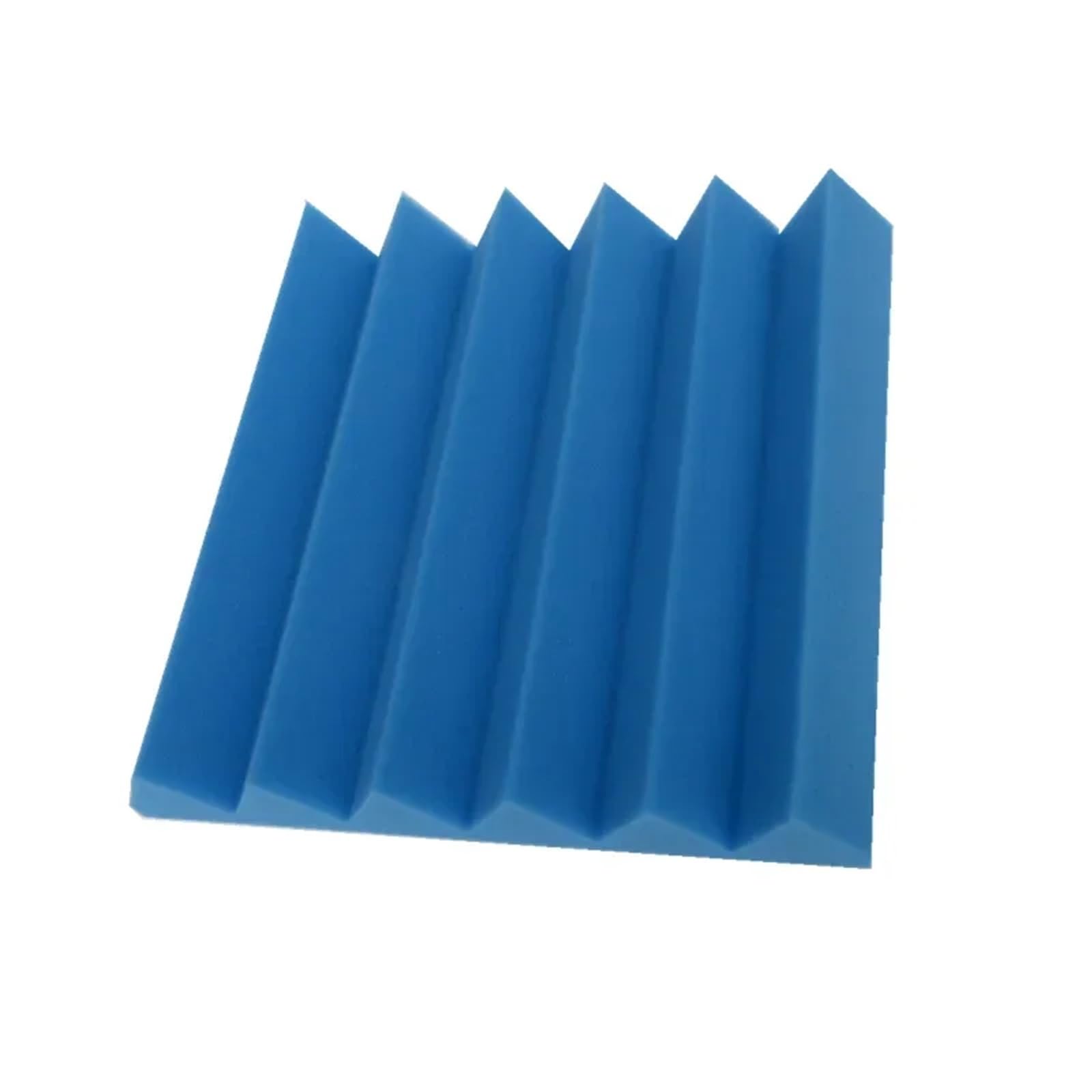 Cuñas de espuma acústica for estudio, Panel insonorización, esponja tratamiento absorción aislamiento a prueba sonido Para amortiguar el sonido(Blue)
