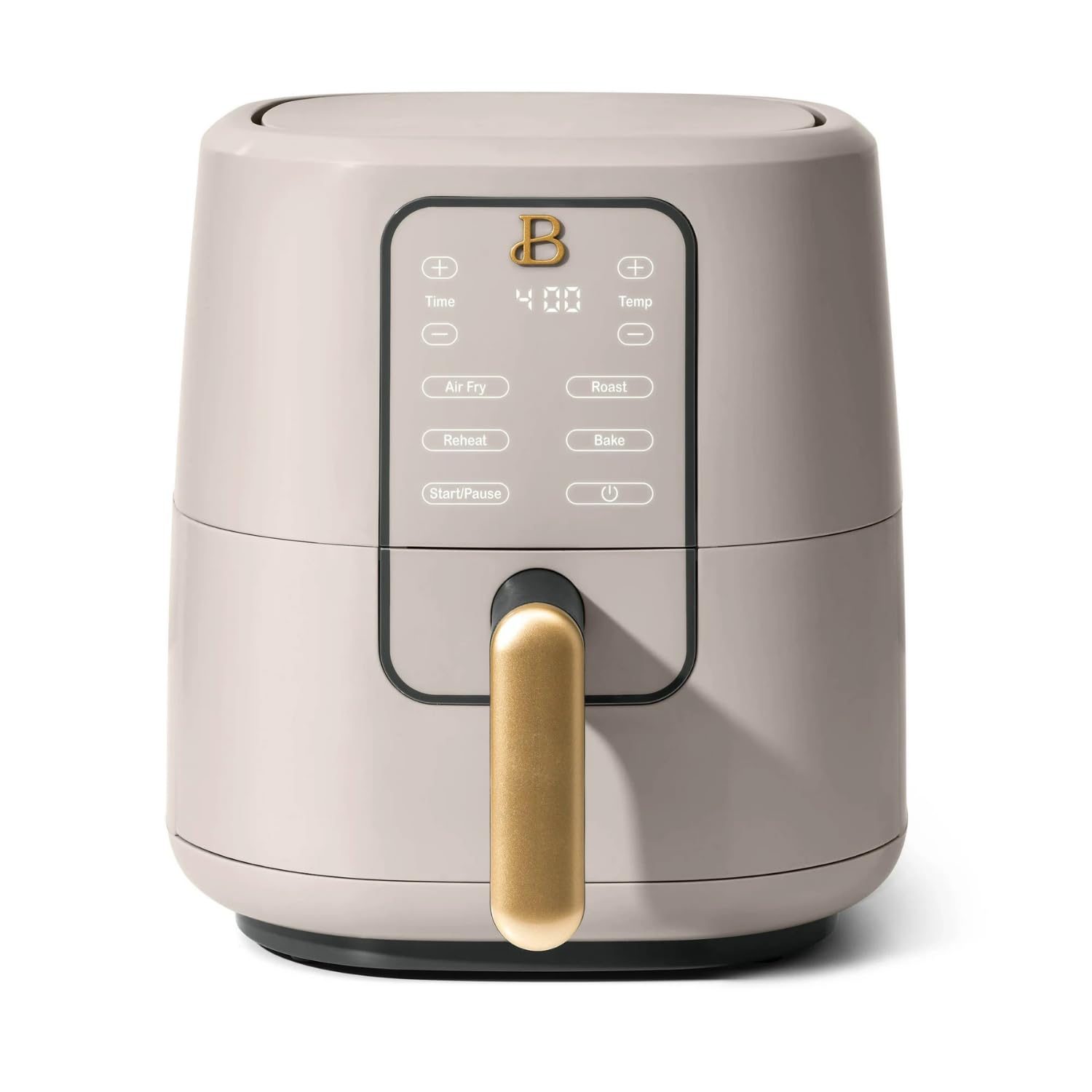 Beautiful Drew Barrymore 3-Quart Digital Air Fryer TurboCrisp Technology 4 Presets 170 F-400 F Non-Stick Dishwasher Safe 1200