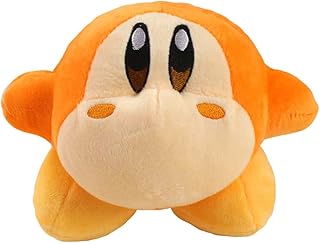 Kirby Plush Toys 5.5"/14cm Kirby Stuffed Plushies Soft Doll Stuffed Toy for Kids Birthday,Christmas,Party Gift (Yellow)