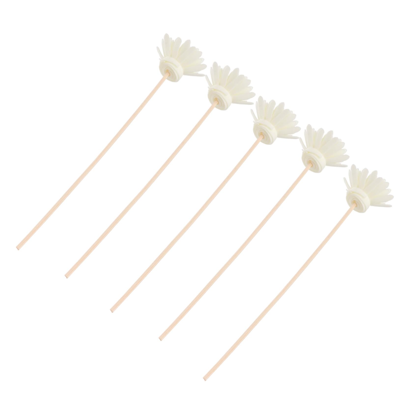 RORPOIR 5set Rattan Diffuser Sticks Chrysanthemum Scent Natural Fragrance Replacement for Diffusers for Home Decor